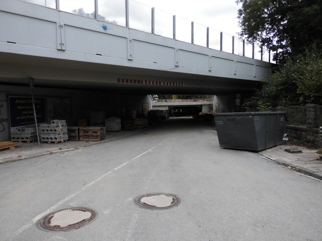 Baustelle von-der-Recke-Straße