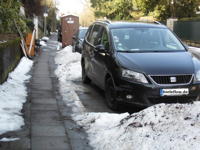 Dornberger Straße Schnee