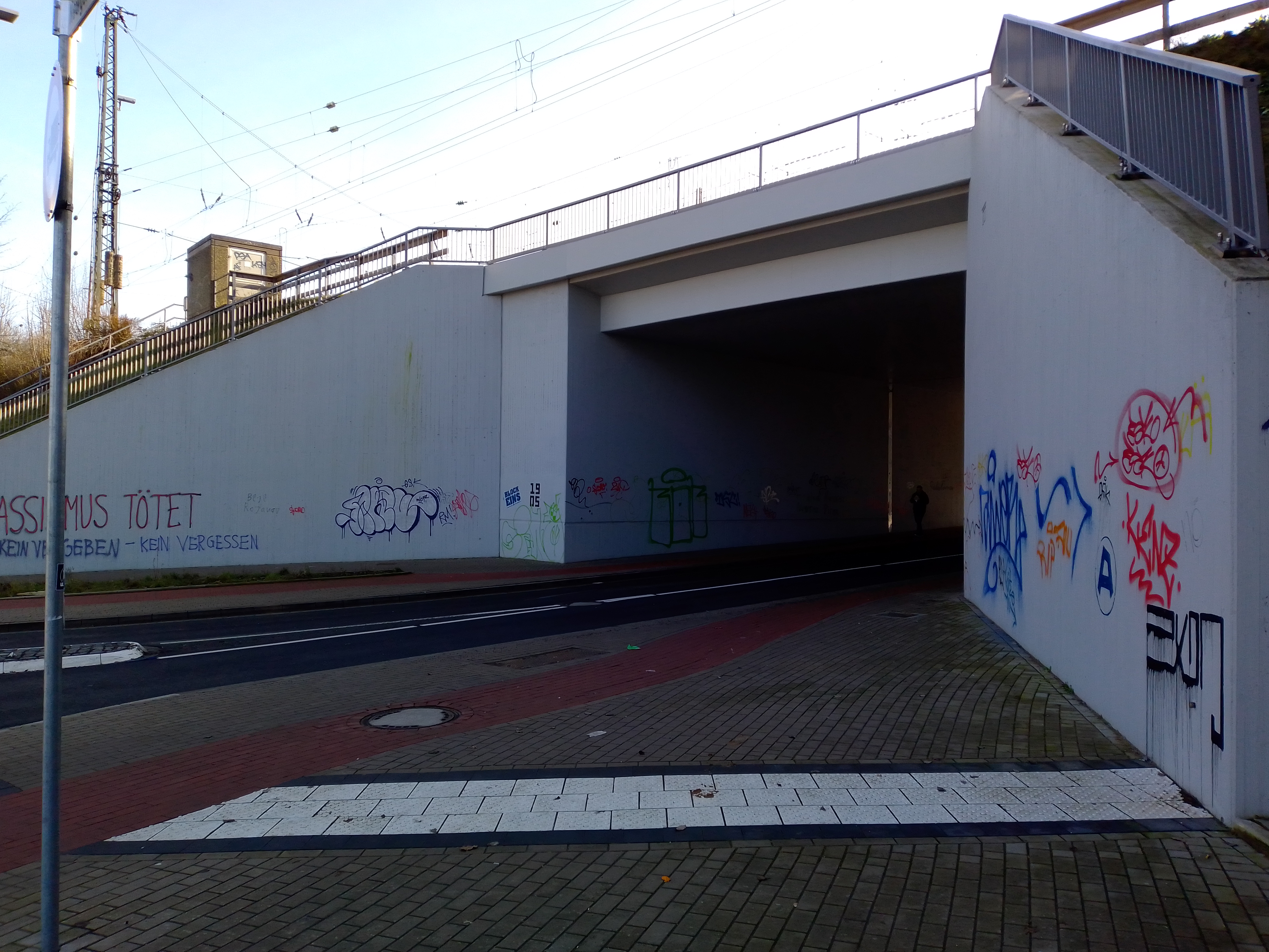 Neue Eisenbahnbrücke Bielefeld Schildescher Straße