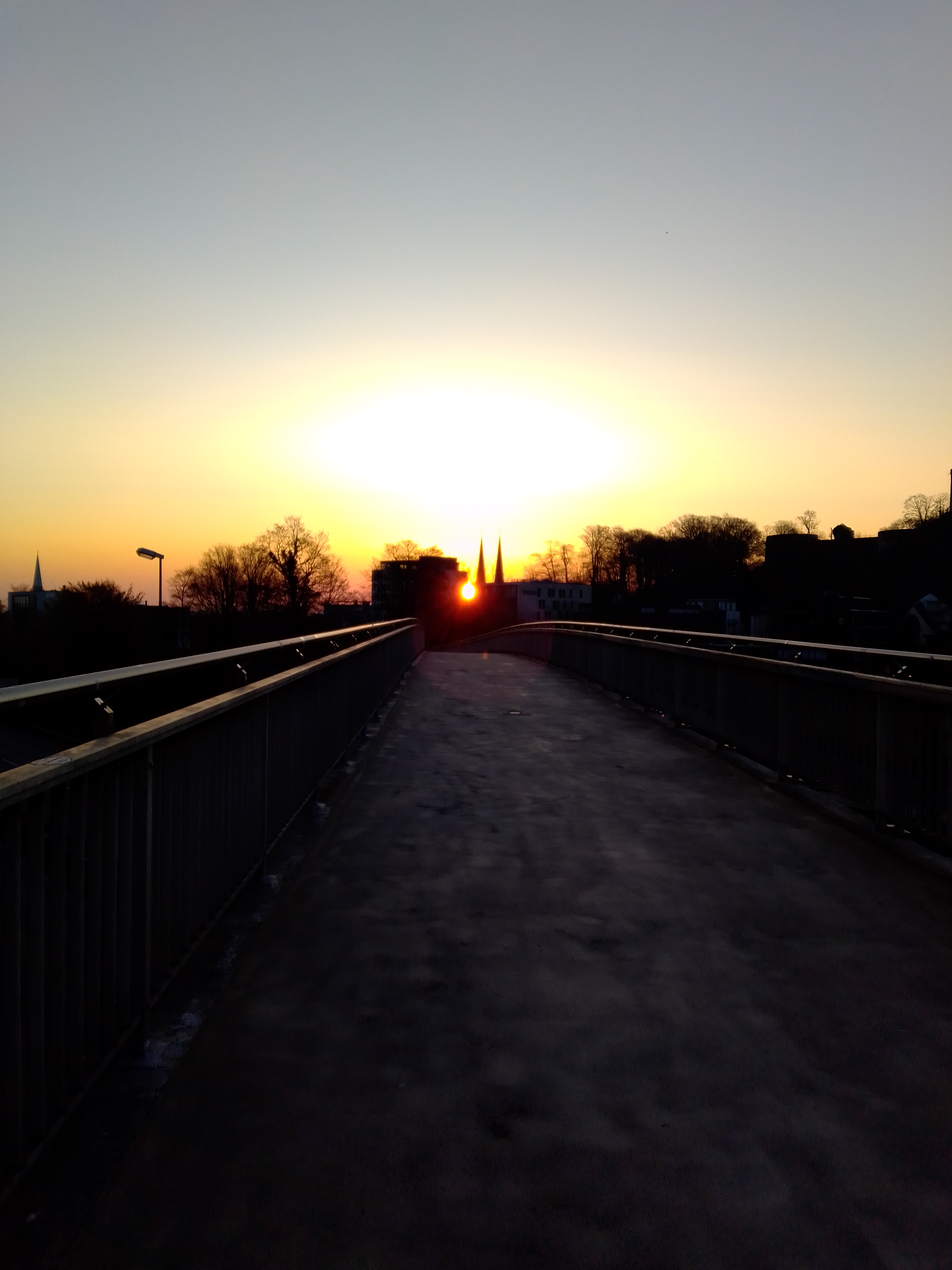 Fußgängerbrücke Bielefeld Ostwestfalendamm