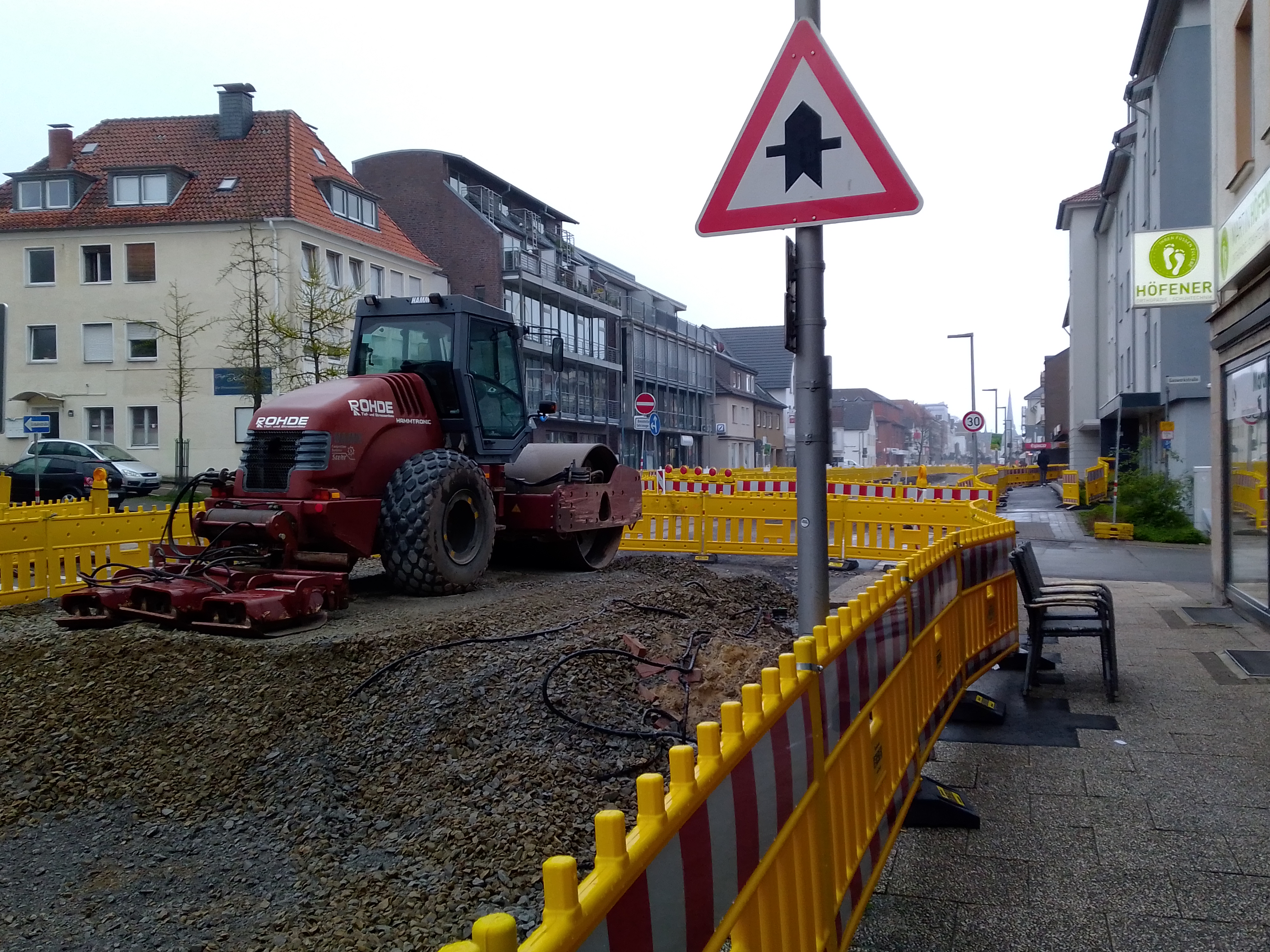 Hauptstraße Brackwede Umbau 2023