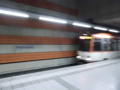 Bielefeld Siegfriedplatz U-Bahn Haltestelle