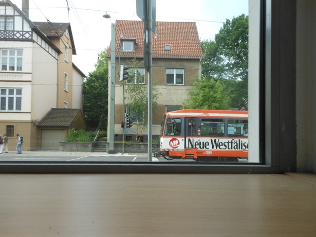 Aus einem Waschsalon an der Detmolder Straße 