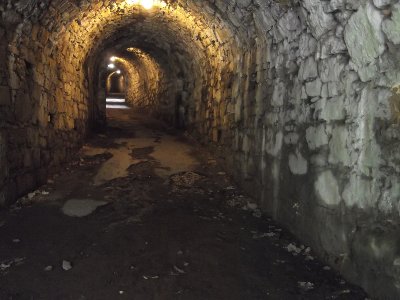 Tunnel unter der Sparrenburg