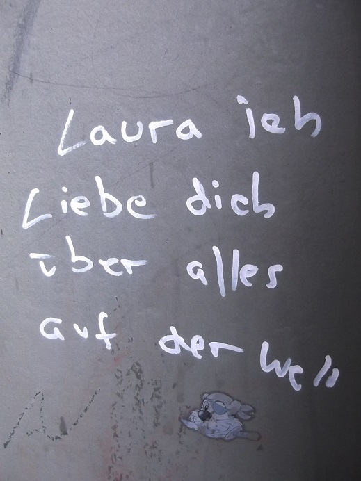 Laura ich liebe Dich