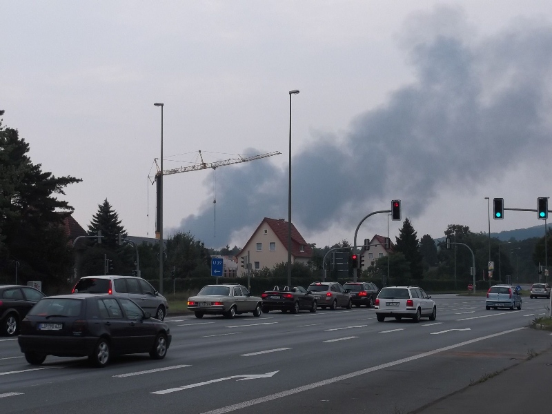 Großbrand Bielefeld Senne
