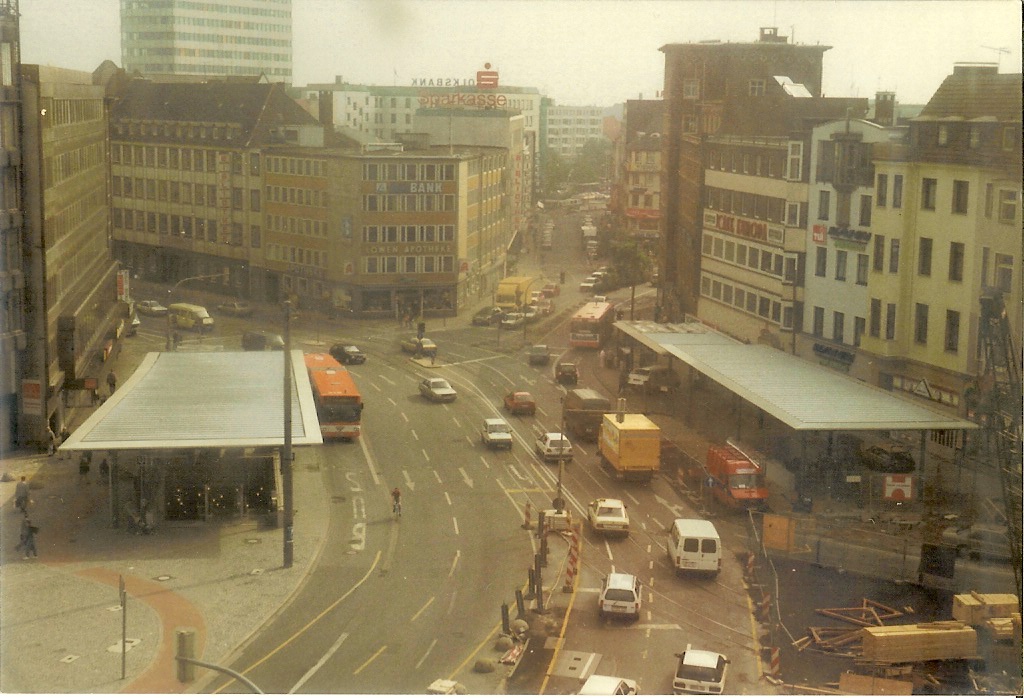 Jahnplatz U-Bahn Baustelle